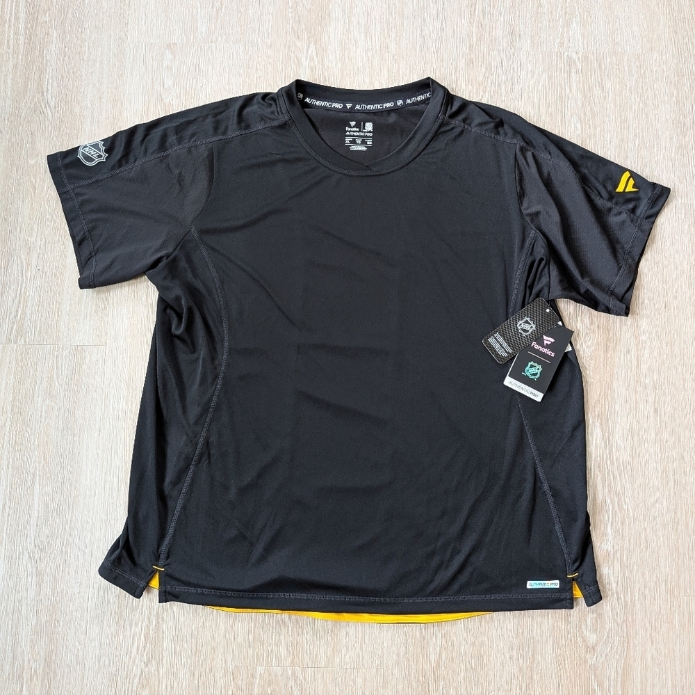 Fanatics Shirt Women's XL Authentic Pro NHL Active Short Sleeve NWT